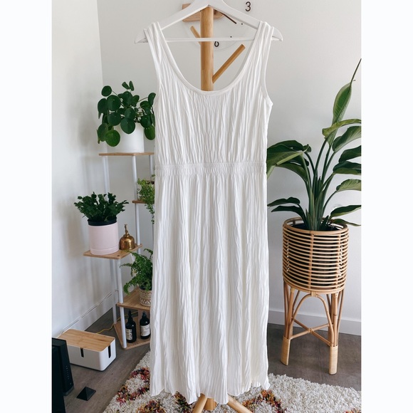 NWT Vince pleated scoop neck tank dress XS - Picture 3 of 4